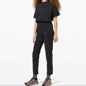Lululemon Perfectly Poised Black Jumpsuit